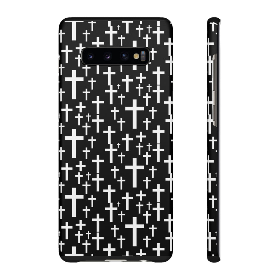 Faith In Jesus iPhone Christian Religion Phone Case | Faith Cross Phone Case | Christian Cross iPhone & Samsung Galaxy Snap Cases