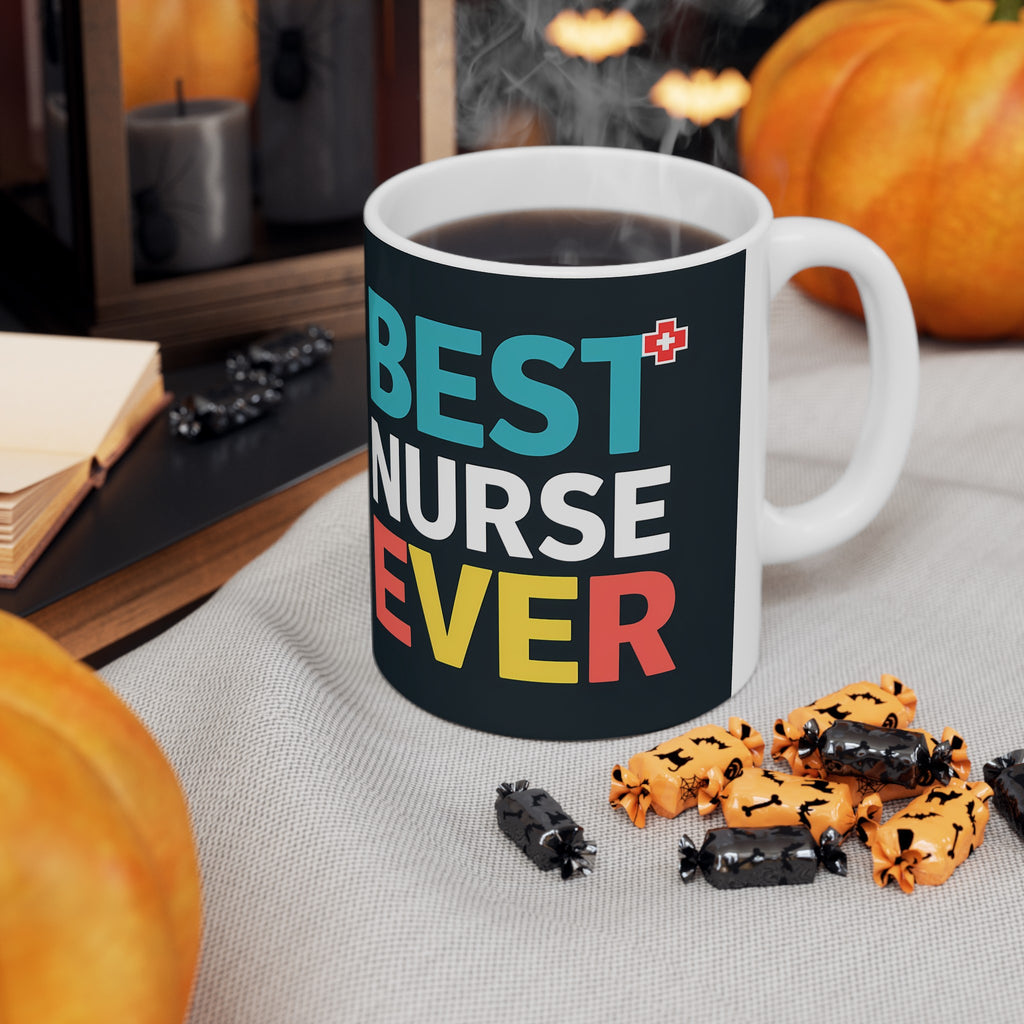 Best Nurse Ever Mug | Nurse Gift | Nurse Coffee Mug | Nurse Gift Ideas Mug 11oz 2