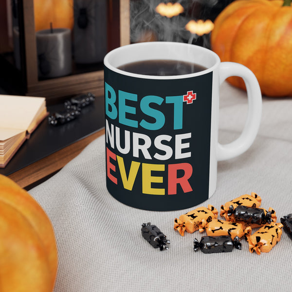 Best Nurse Ever Mug | Nurse Gift | Nurse Coffee Mug | Nurse Gift Ideas Mug 11oz 2