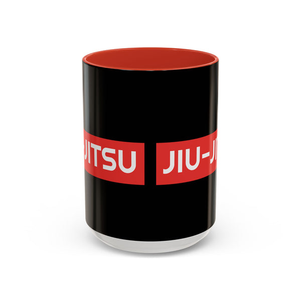 Brazilian Jiu Jitsu Surpassing | BJJ Accent Coffee Mug