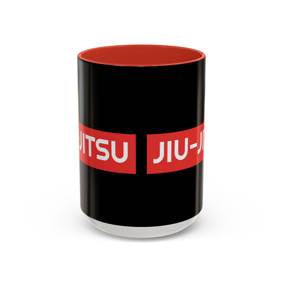 Brazilian Jiu Jitsu Surpassing | BJJ Accent Coffee Mug