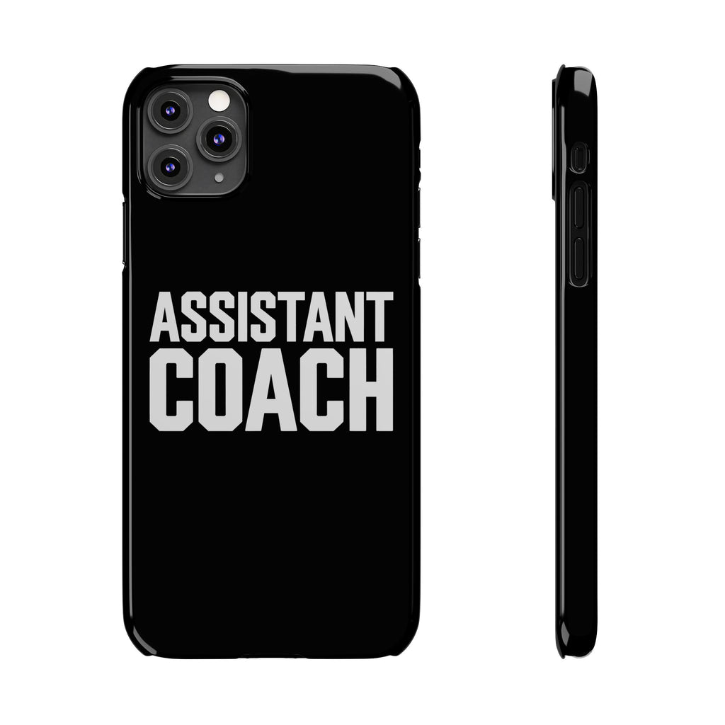 Premium Assistant Coach iPhone Case | Assistant Coach Gifts Slim Phone Cases