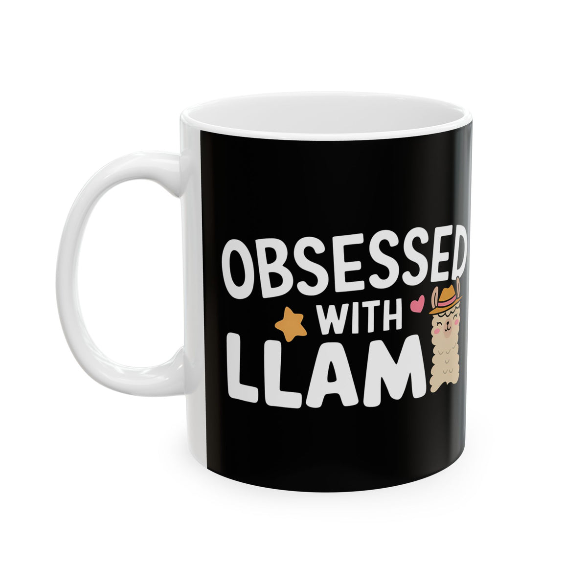 Obsessed With Llama - Llamas Mug | Llama Coffee Mug | Cute Llamas Coffee Mug 11oz