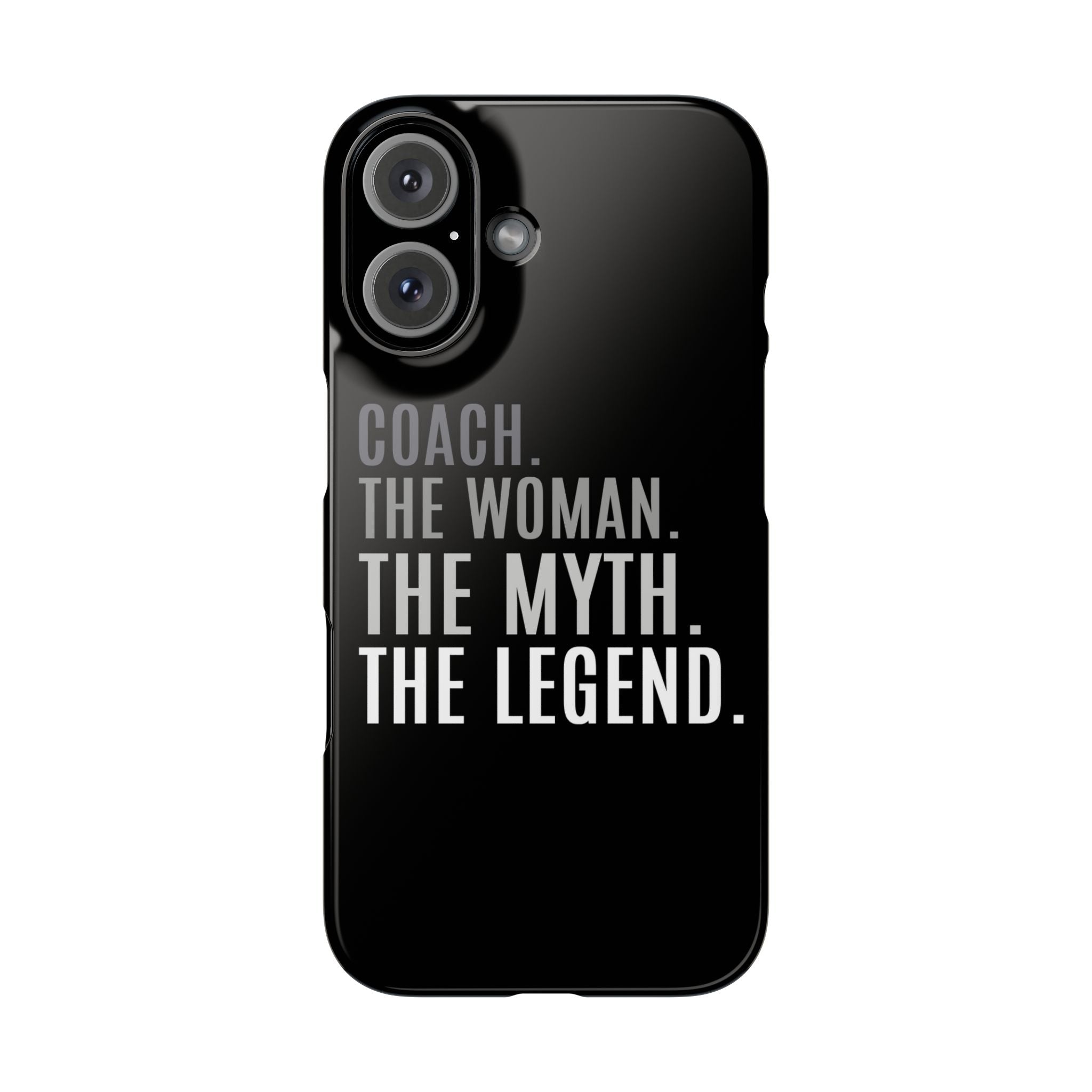 Premium Coach The Woman The Myth The Legend iPhone Case | Coach Gifts Slim Phone Cases Main image