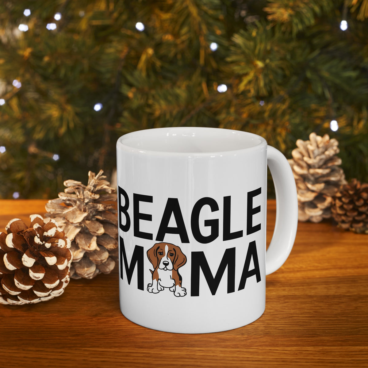 Beagle Mama Mug | Beagle Gifts | Beagle Ceramic Mug 11oz