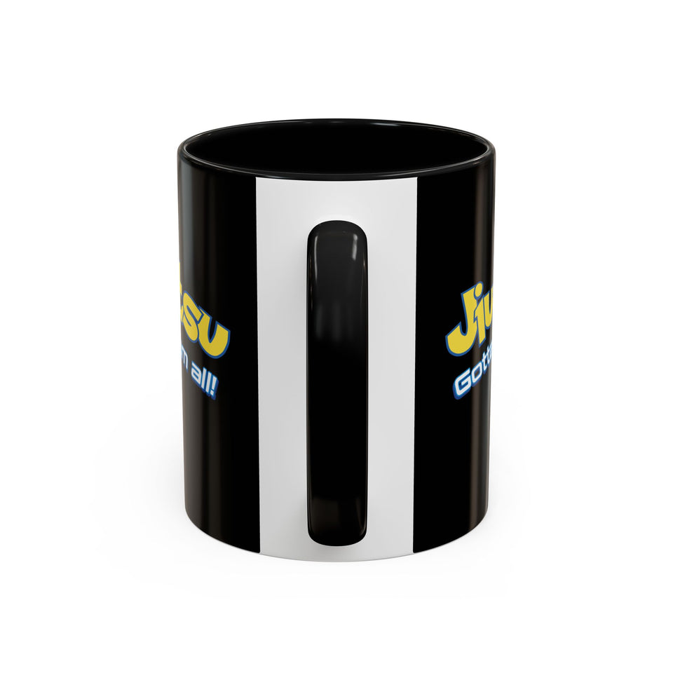 Brazilian Jiu Jitsu Gotta Tap Them All | BJJ Accent Coffee Mug