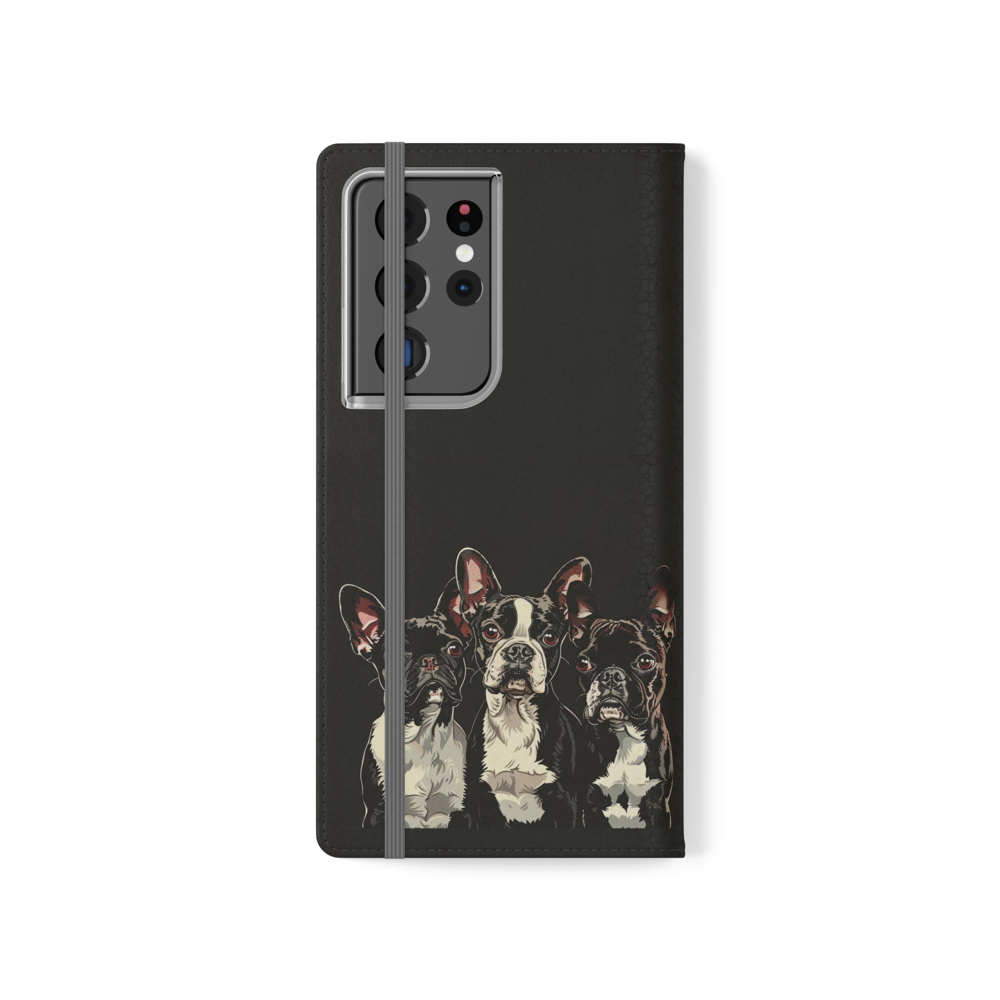 Boston Terrier Phone Case | Boston Terrier Wallet Phone Case | IPhone & Samsung Galaxy Boston Terrier Flip Cases