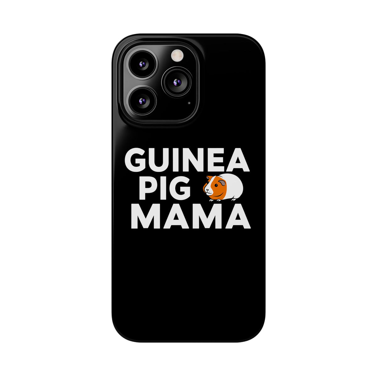 Cute Guinea Pig Mama Slim iPhone Cases | Guinea Pig Gift iPhone Case