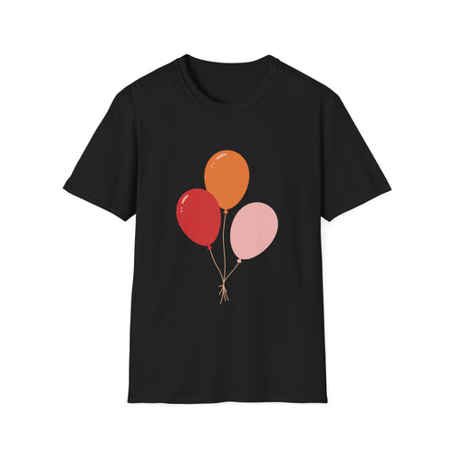 Balloons Birthday Celebration Shirt | Birthday Gifts | Unisex Celebration T Shirt