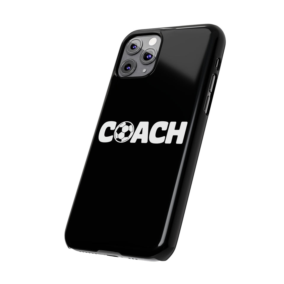 Premium Soccer Coach iPhone Case | Soccer Coach Gifts Slim Phone Cases