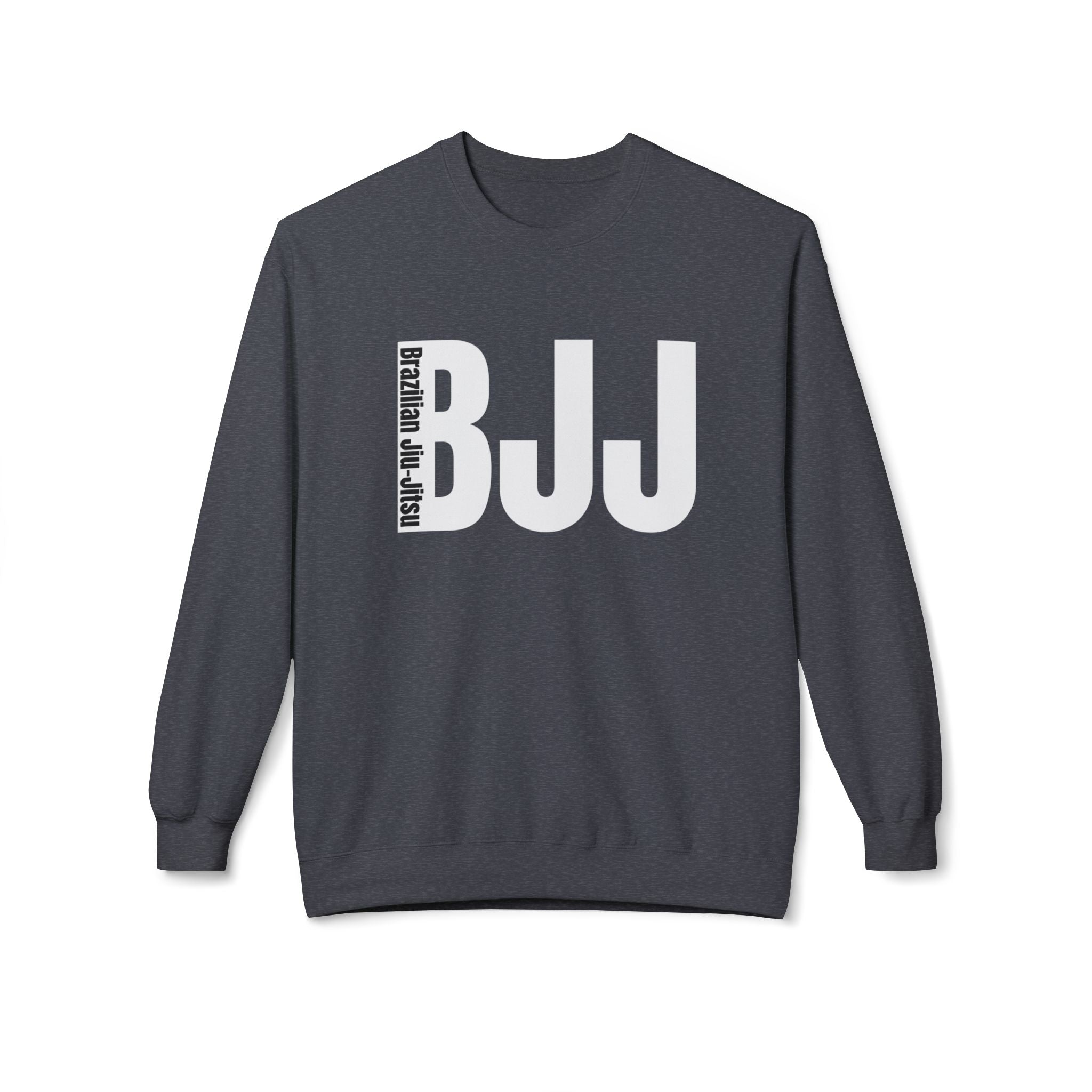 Brazilian Jiu Jitsu Logo 2 BJJ Unisex Midweight Softstyle Fleece Crewneck Sweatshirt Secondary image