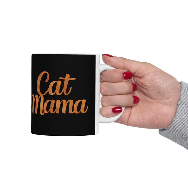 Cat Mama Mug | Cat Gift | Cat Coffee Mug | Cat Gift Ideas Mug 11oz