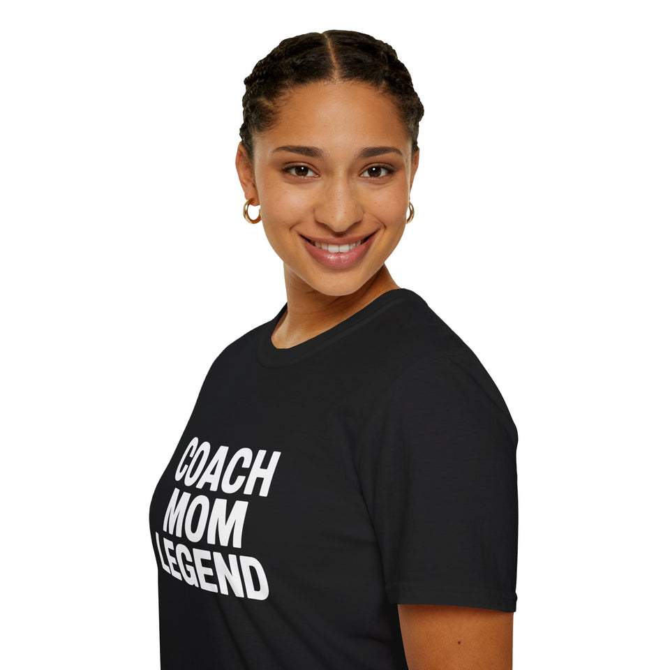 Coach Mom Legend T-Shirt - Unisex Softstyle