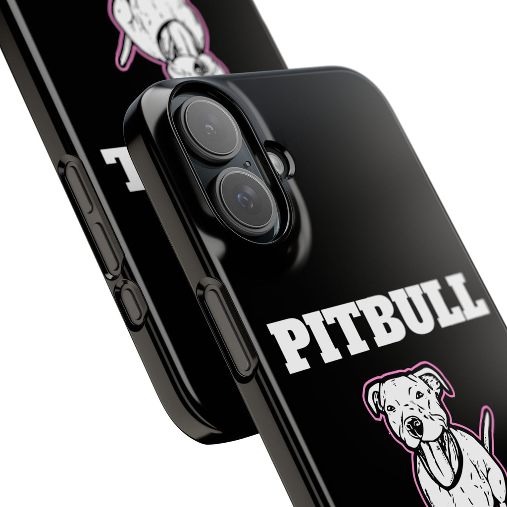 Premium Pitbull Mama 2 iPhone Case | Pitbull Gifts Slim Phone Cases