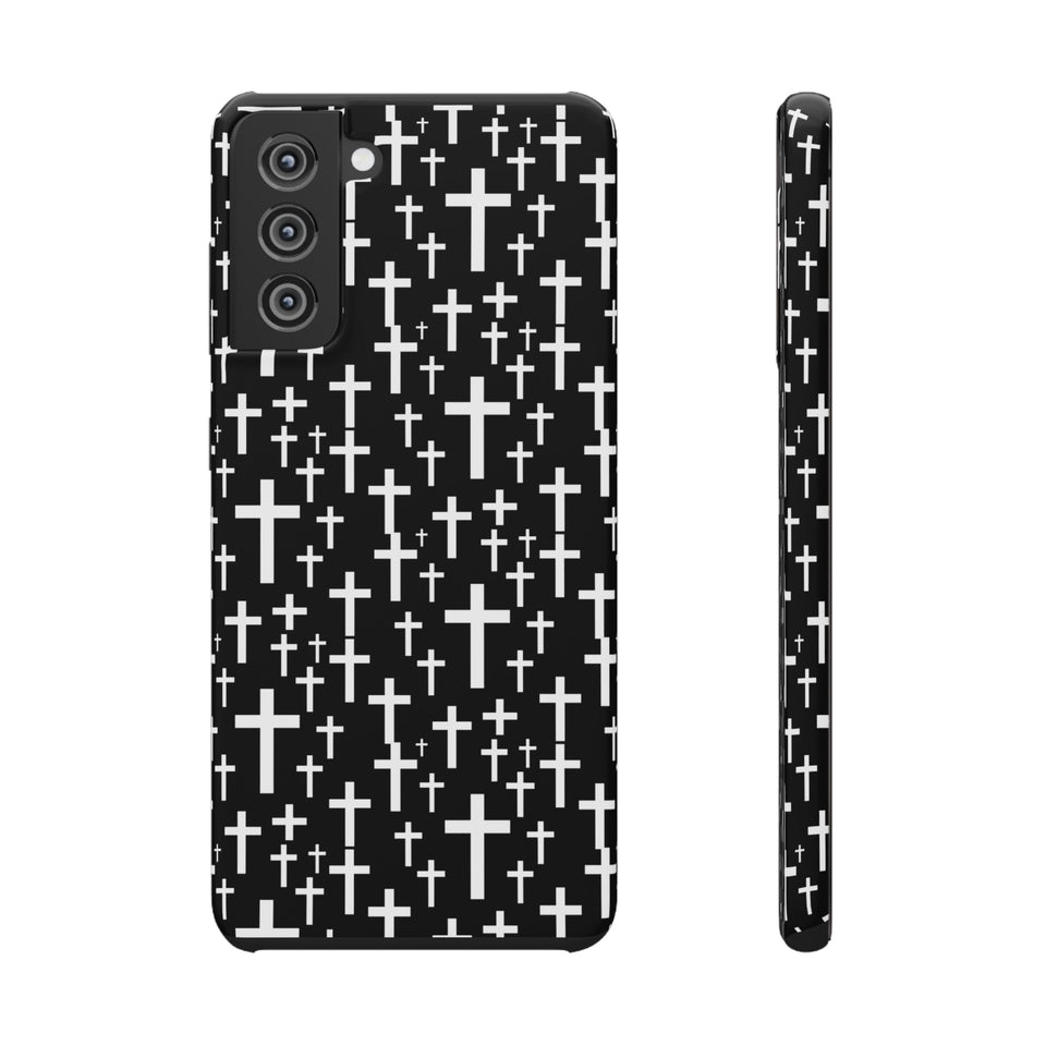 Faith In Jesus iPhone Christian Religion Phone Case | Faith Cross Phone Case | Christian Cross iPhone & Samsung Galaxy Snap Cases