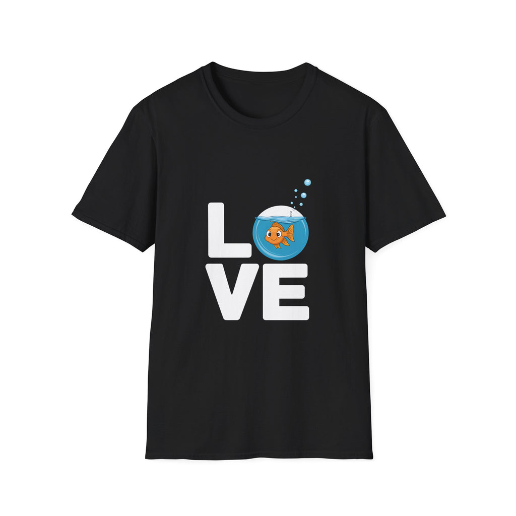 Cute Love Goldfish Shirt | Goldfish Gifts | Goldfish Merchandise Unisex T-Shirt