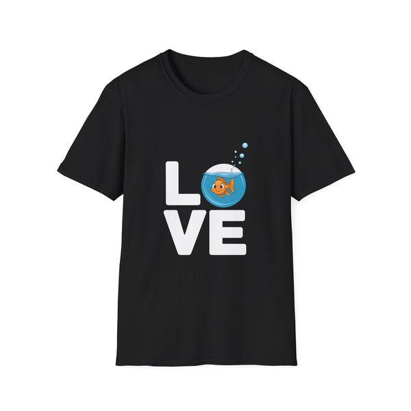 Cute Love Goldfish Shirt | Goldfish Gifts | Goldfish Merchandise Unisex T-Shirt