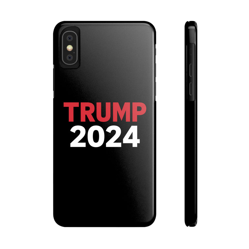 Premium Trump 2024 iPhone Case | Donald Trump Gifts Slim Phone Cases