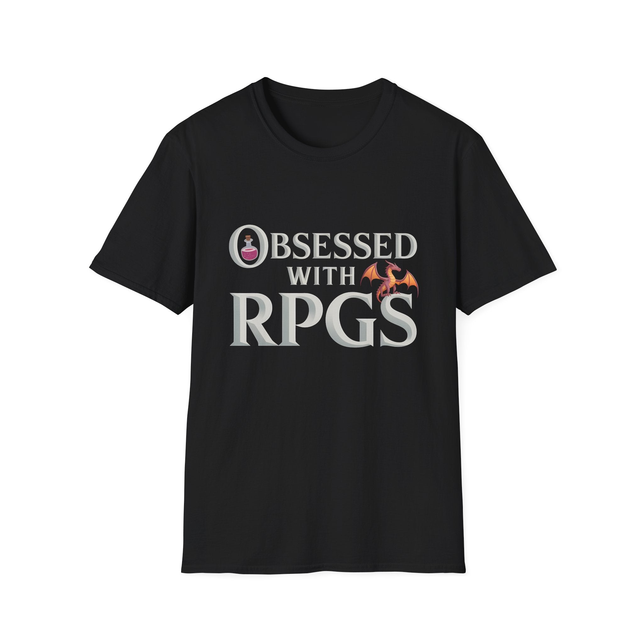 Obsessed With RPGs | Role Playing Game Gift | RPG Merchandise | RPG Gifts Presents Unisex T-Shirt