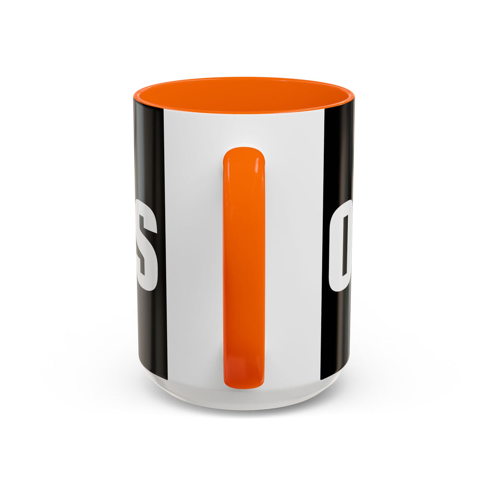 Brazilian Jiu Jitsu OSS | BJJ Accent Coffee Mug