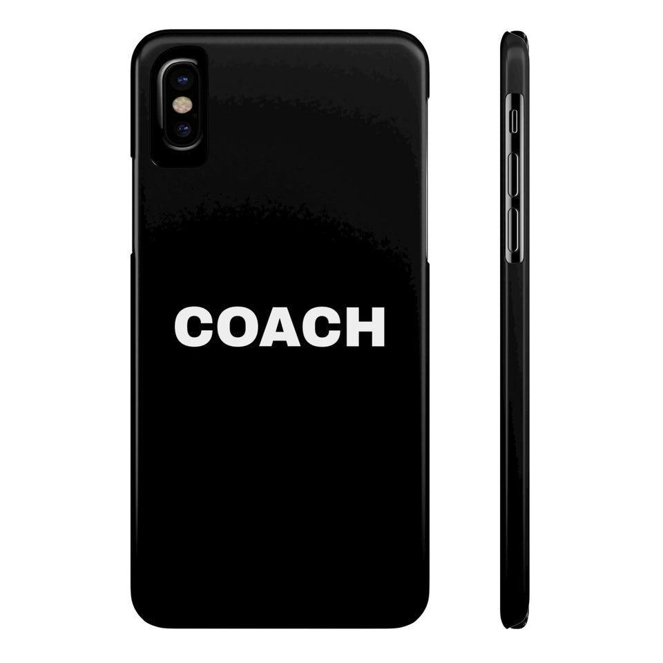 Coach Slim iPhone Cases