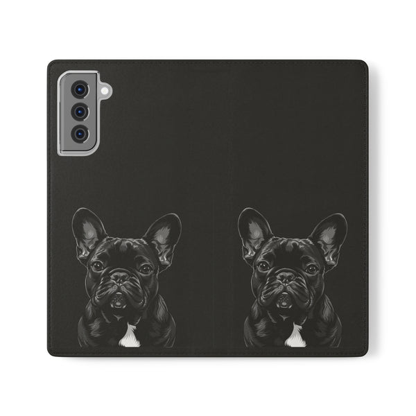 French Bulldog Phone Case | I Love My Frenchie Wallet Phone Case Gifts | IPhone & Samsung Galaxy French Bulldog Flip Cases