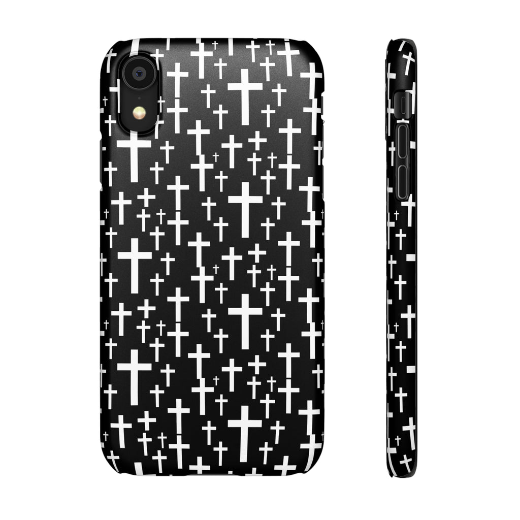 Faith In Jesus iPhone Christian Religion Phone Case | Faith Cross Phone Case | Christian Cross iPhone & Samsung Galaxy Snap Cases