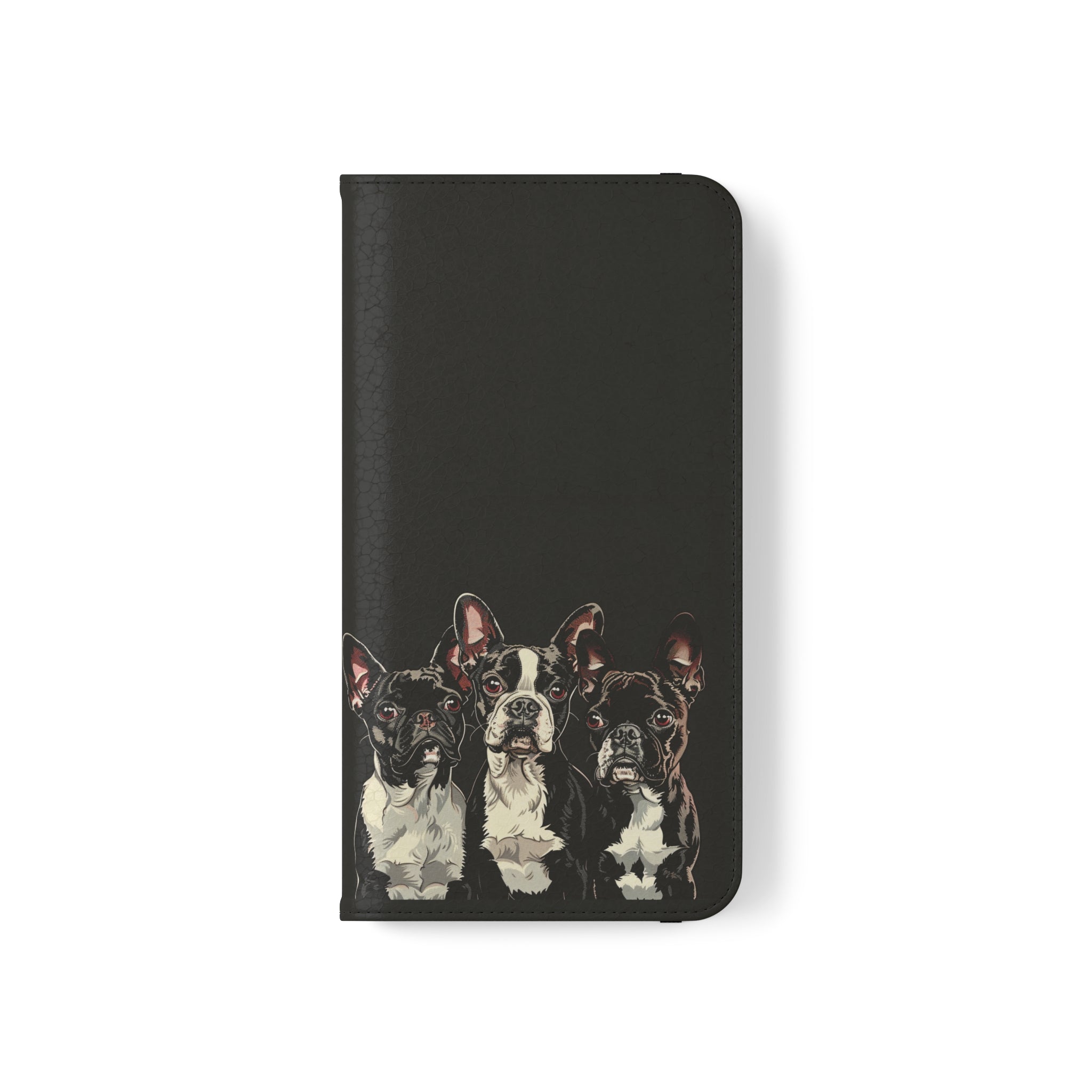 Boston Terrier Phone Case | Boston Terrier Wallet Phone Case | IPhone & Samsung Galaxy Boston Terrier Flip Cases