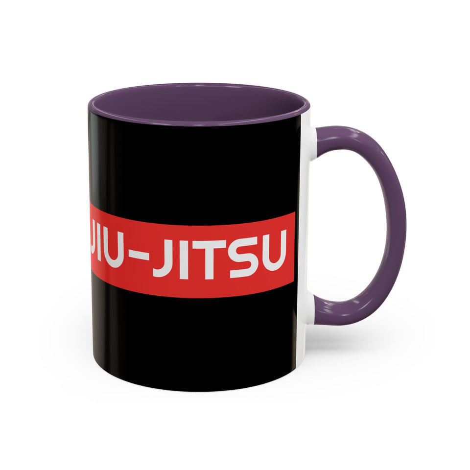 Brazilian Jiu Jitsu Surpassing | BJJ Accent Coffee Mug