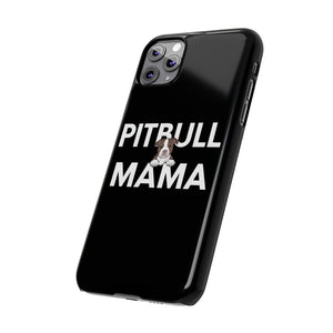 Premium Pitbull Mama 3 iPhone Case | Pitbull Gifts Slim Phone Cases Premium Pitbull Mama 3 iPhone Case | Pitbull Gifts Slim Phone Cases