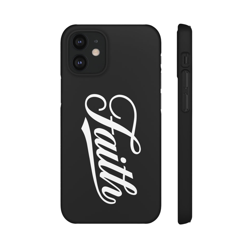 Faith In Jesus iPhone Christian Religion Phone Case | Jesus Faith Cross Phone Case | Faith Christian Cross iPhone & Samsung Galaxy Snap Cases