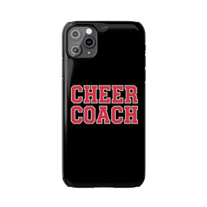 Premium Cheer Coach iPhone Case | Cheer Coach Gifts Slim Phone Cases Premium Cheer Coach iPhone Case | Cheer Coach Gifts Slim Phone Cases