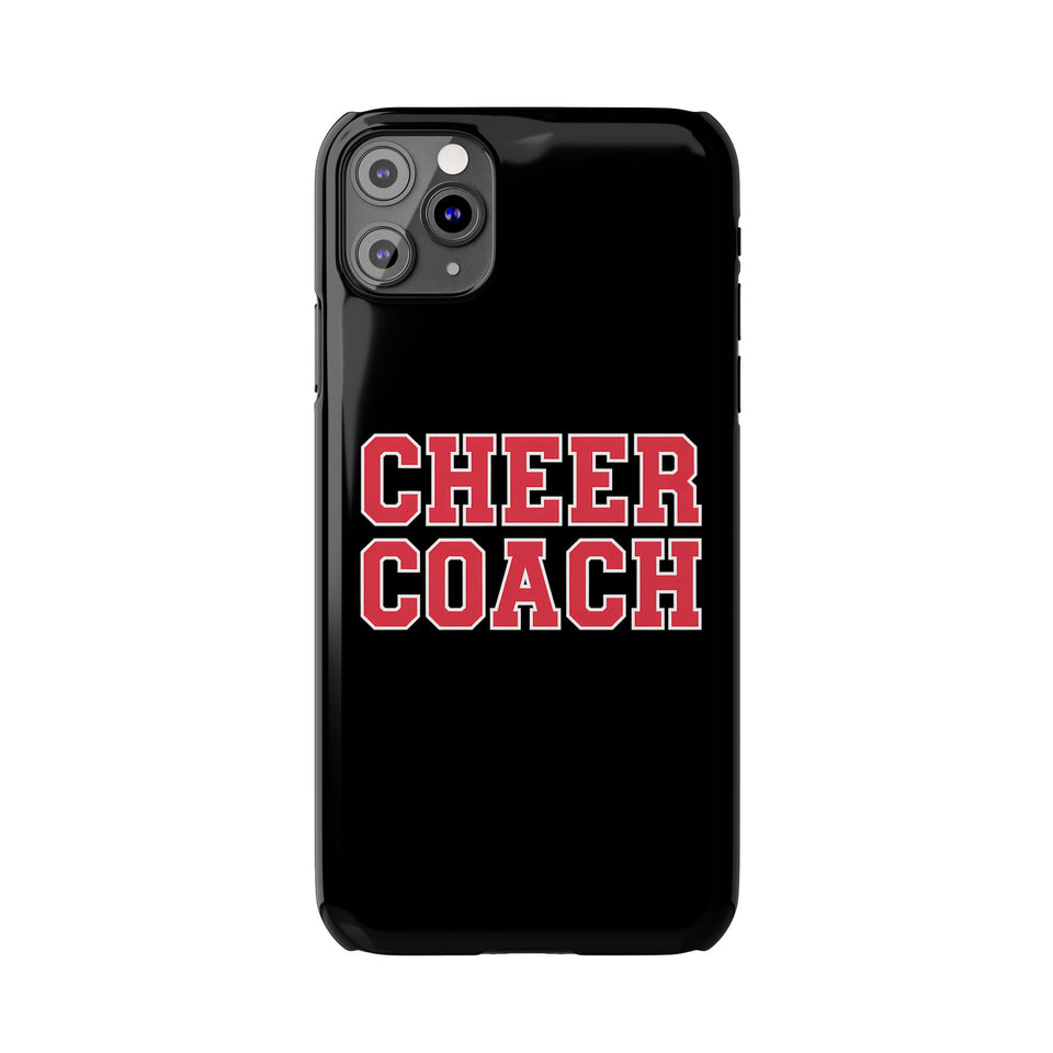 Premium Cheer Coach iPhone Case | Cheer Coach Gifts Slim Phone Cases