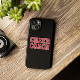 Premium Cheer Coach iPhone Case | Cheer Coach Gifts Slim Phone Cases Premium Cheer Coach iPhone Case | Cheer Coach Gifts Slim Phone Cases