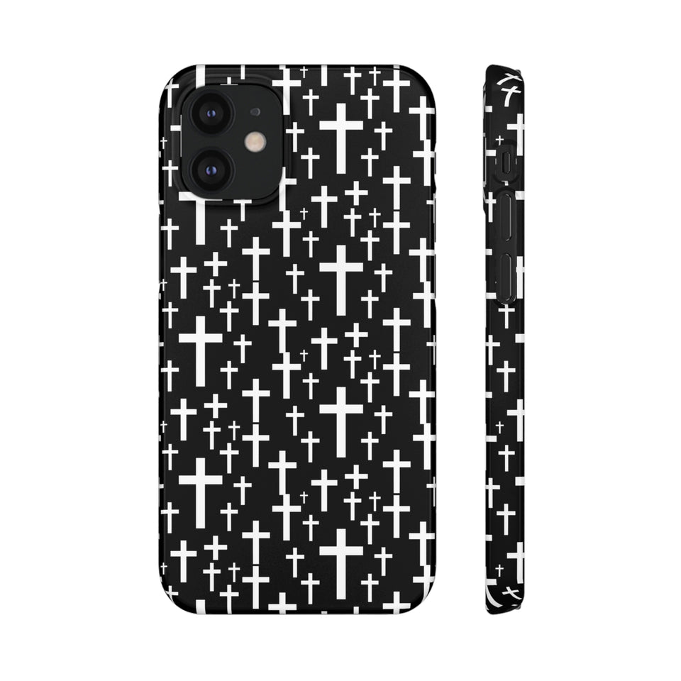 Faith In Jesus iPhone Christian Religion Phone Case | Faith Cross Phone Case | Christian Cross iPhone & Samsung Galaxy Snap Cases
