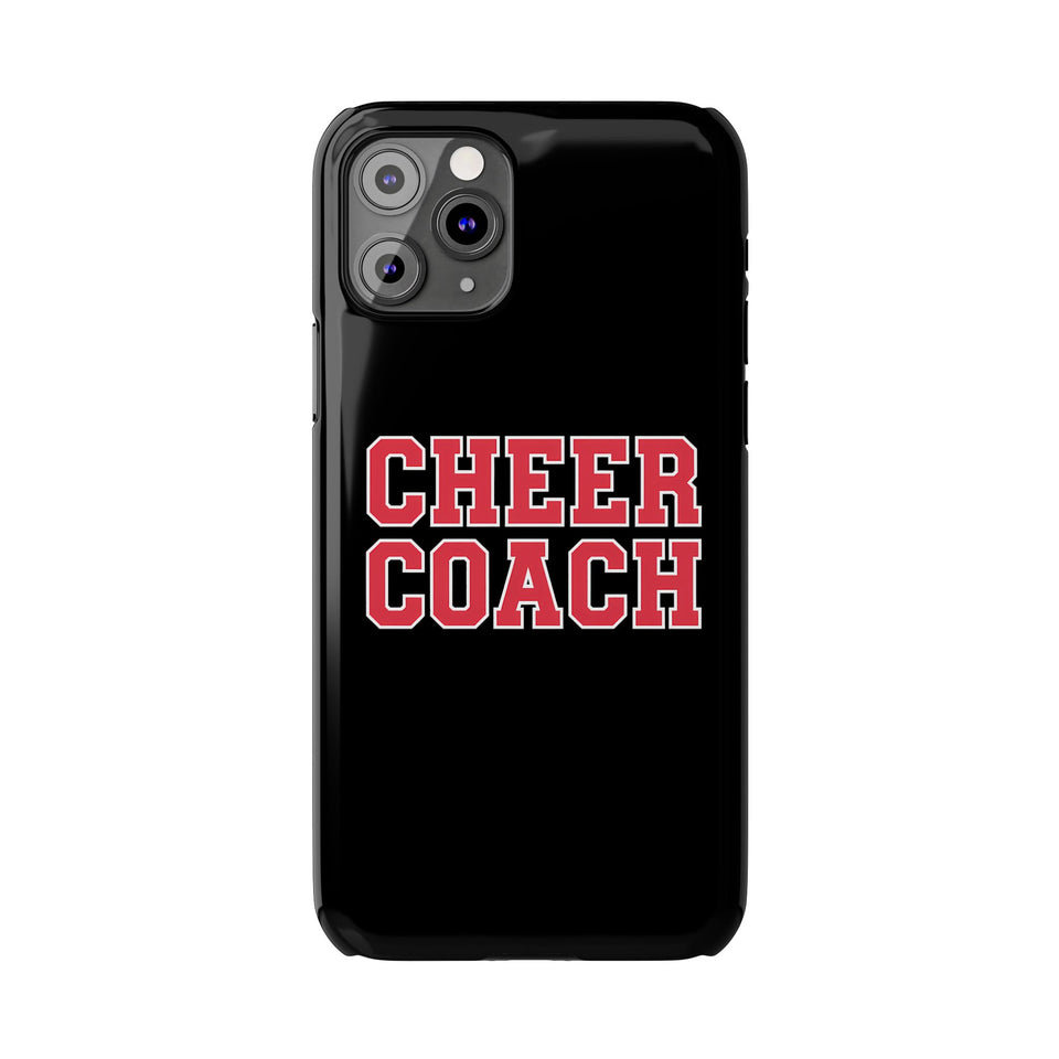 Premium Cheer Coach iPhone Case | Cheer Coach Gifts Slim Phone Cases