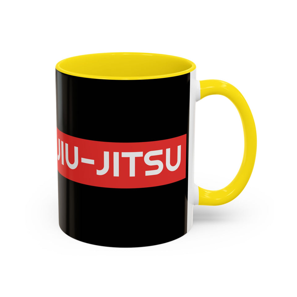 Brazilian Jiu Jitsu Surpassing | BJJ Accent Coffee Mug