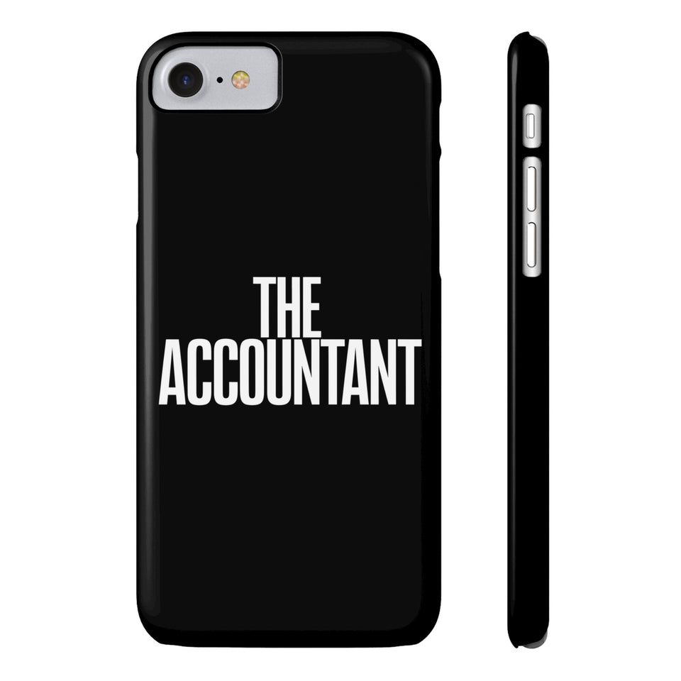Premium The Accountant iPhone Case | Accountant Gifts Slim Phone Cases