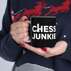 Chess Junkie Mug 2 | Chess Gift | Chess Coffee Mug | Chess Gift Ideas Mug 11oz Chess Junkie Mug 2 | Chess Gift | Chess Coffee Mug | Chess Gift Ideas Mug 11oz