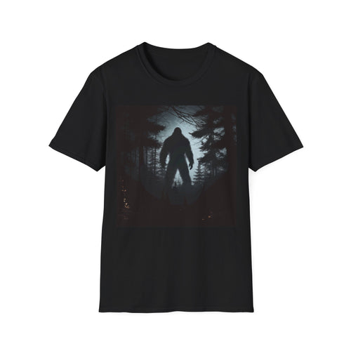 Bigfoot Shirt | Sasquatch Bigfoot T Shirt | Bigfoot Sasquatch Tee Shirt | Sasquatch Bigfoot Unisex Softstyle T-Shirt