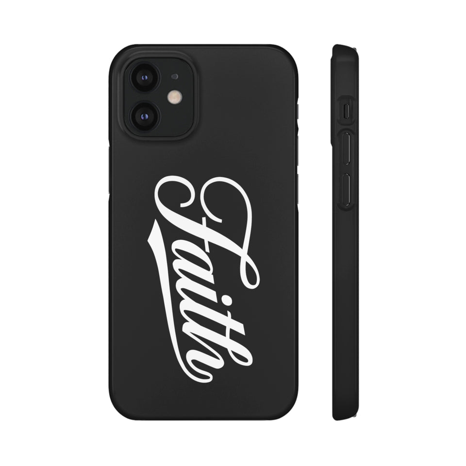 Faith In Jesus iPhone Christian Religion Phone Case | Jesus Faith Cross Phone Case | Faith Christian Cross iPhone & Samsung Galaxy Snap Cases