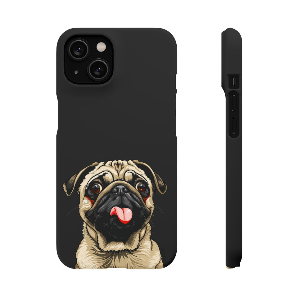 Pug Phone Case | I Love My Pug Phone Case | Pug iPhone & Samsung Galaxy Snap Cases