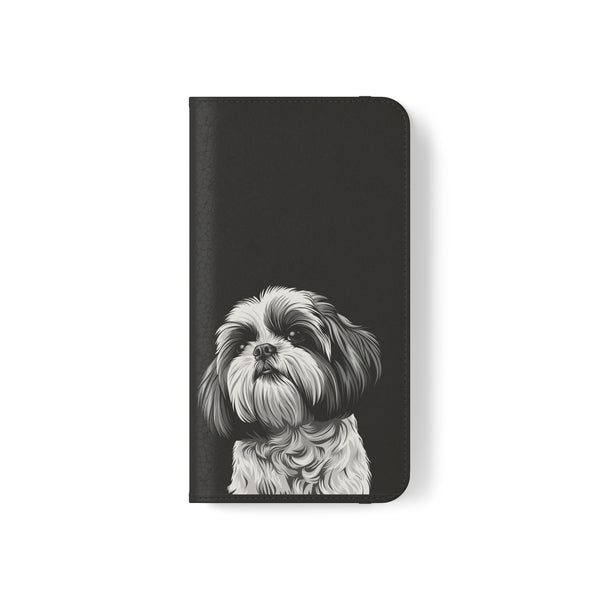 Shih Tzu Phone Case | Shih Tzu Wallet Phone Case | IPhone & Samsung Galaxy Shih Tzu Flip Cases