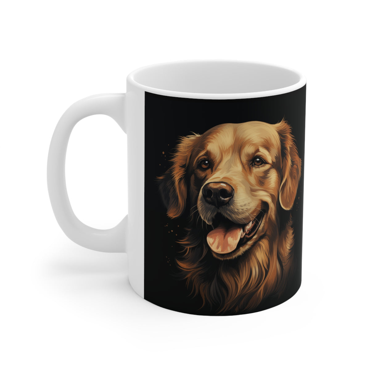 golden retriever gift, golden retriever mug, golden retriever coffee mug, golden retriever gifts for her, gifts for golden retriever lovers, golden retriever presents, golden retriever merchandise