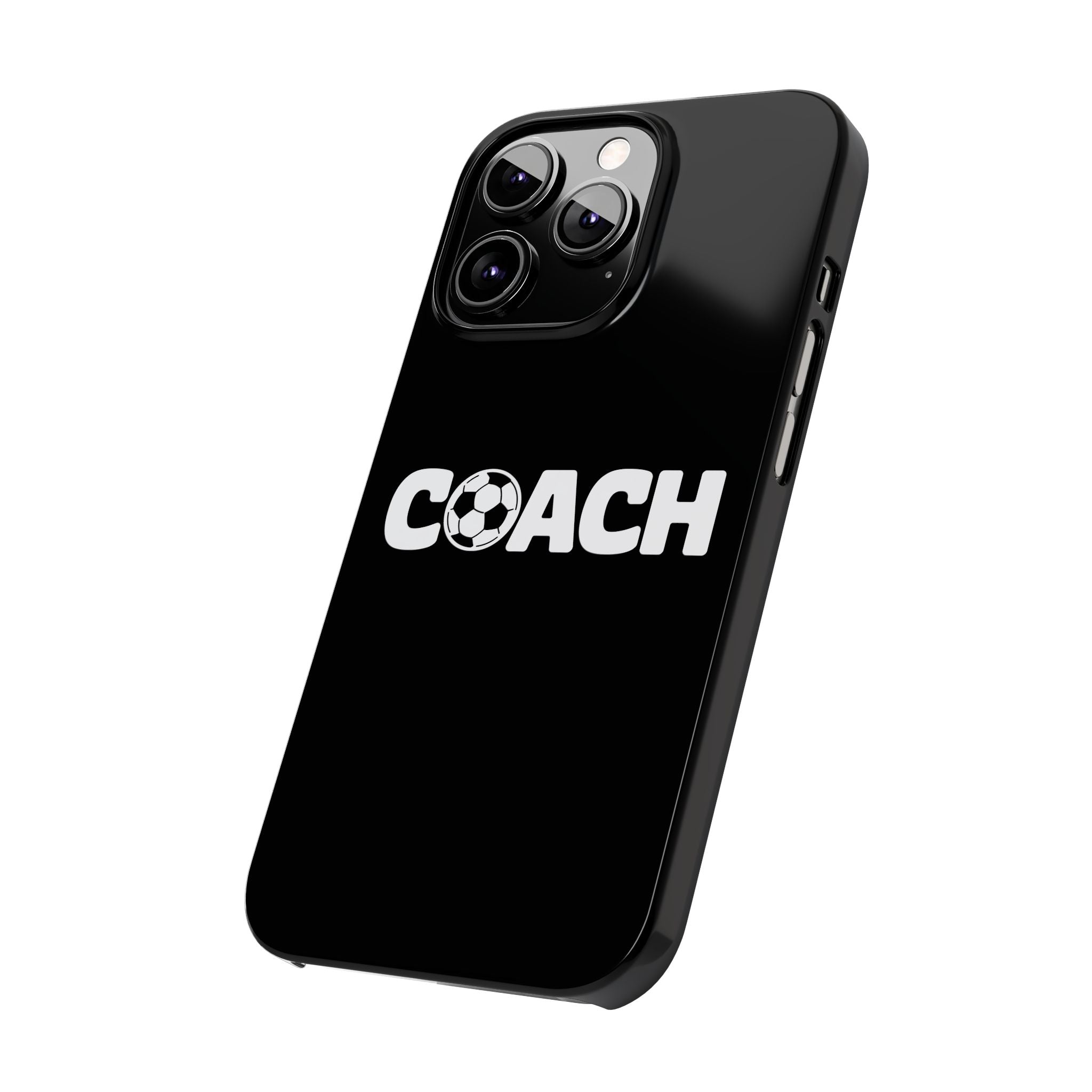 Premium Soccer Coach iPhone Case | Soccer Coach Gifts Slim Phone Cases