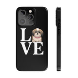 Premium Love Shih Tzu iPhone Case | Cute Shih Tzu Slim Phone Cases Premium Love Shih Tzu iPhone Case | Cute Shih Tzu Slim Phone Cases