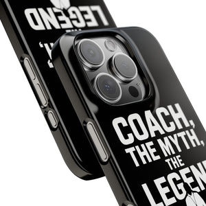 Premium Coach The Myth The Legend iPhone Case | Coach Gifts Slim Phone Cases Premium Coach The Myth The Legend iPhone Case | Coach Gifts Slim Phone Cases
