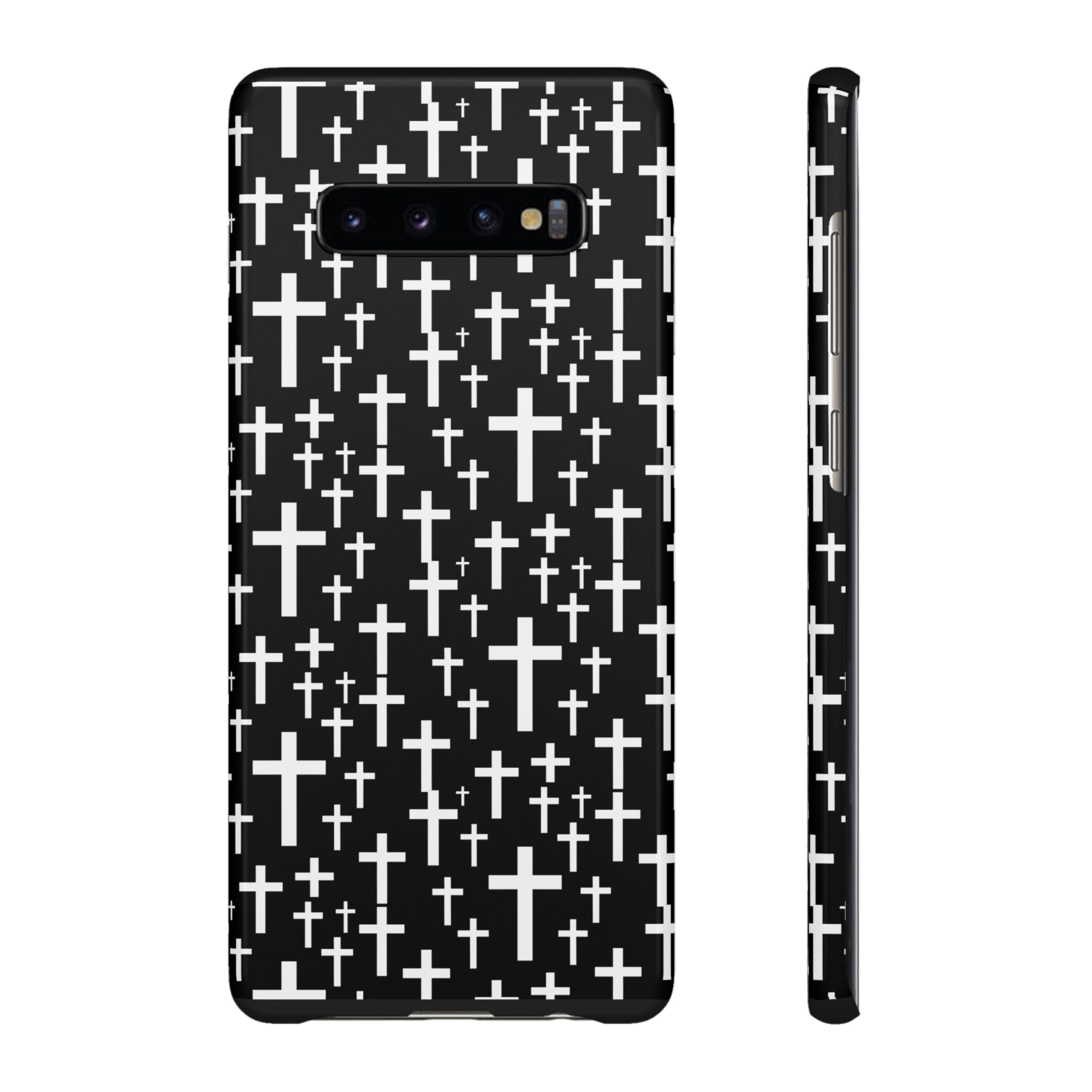 Faith In Jesus iPhone Christian Religion Phone Case | Faith Cross Phone Case | Christian Cross iPhone & Samsung Galaxy Snap Cases