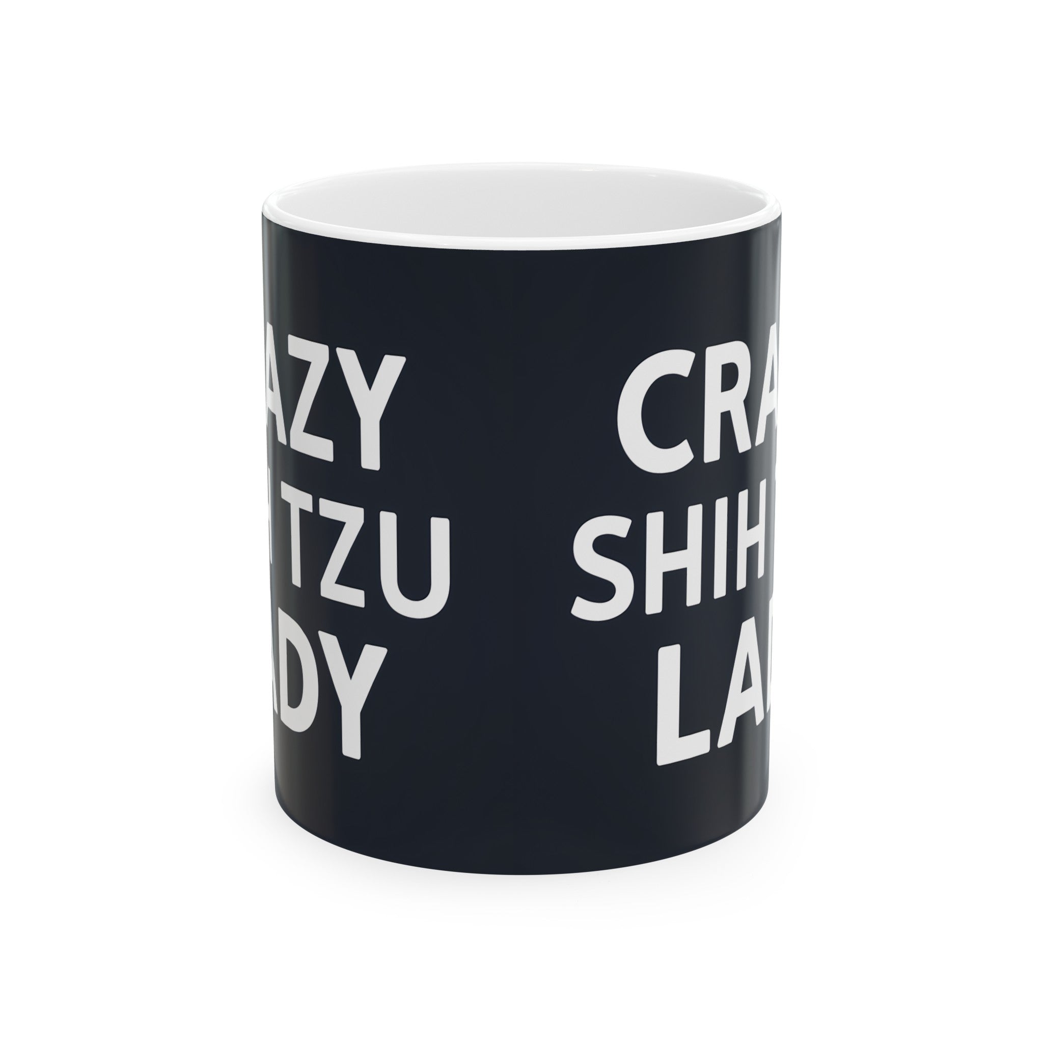 Crazy Shih Tzu Lady Mug | Shih Tzu Mom Gift | Shih Tzu Mom Coffee Mug | ShihTzu Mom Presents Mug 11oz Secondary image