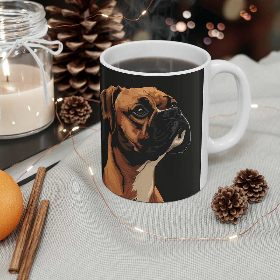 Cute Boxer Mug | Boxer Dog Coffee Mug | Cute Boxer Gifts | Funny Boxer Presents | Boxer Mug 2 11oz